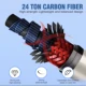 Caña giratoria carbono 24T acción rápida para lubina y trucha - imagen 5