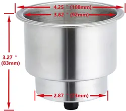 Portacopas inoxidable para yate – Práctico y elegante tazas