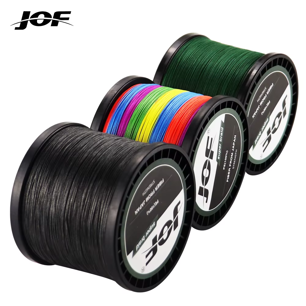 Sedal trenzado JOF 8 hebras – Resistencia total para carpa y mosca - imagen 5