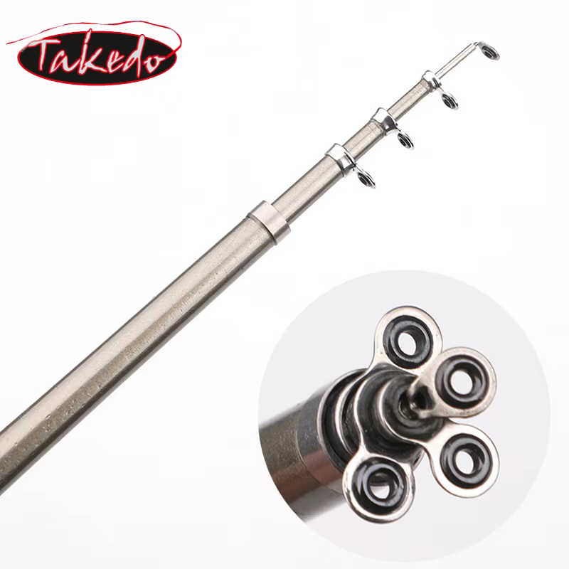 Takedo MYH4 Caña de Spinning Infantil Telescópica para Pesca - imagen 5
