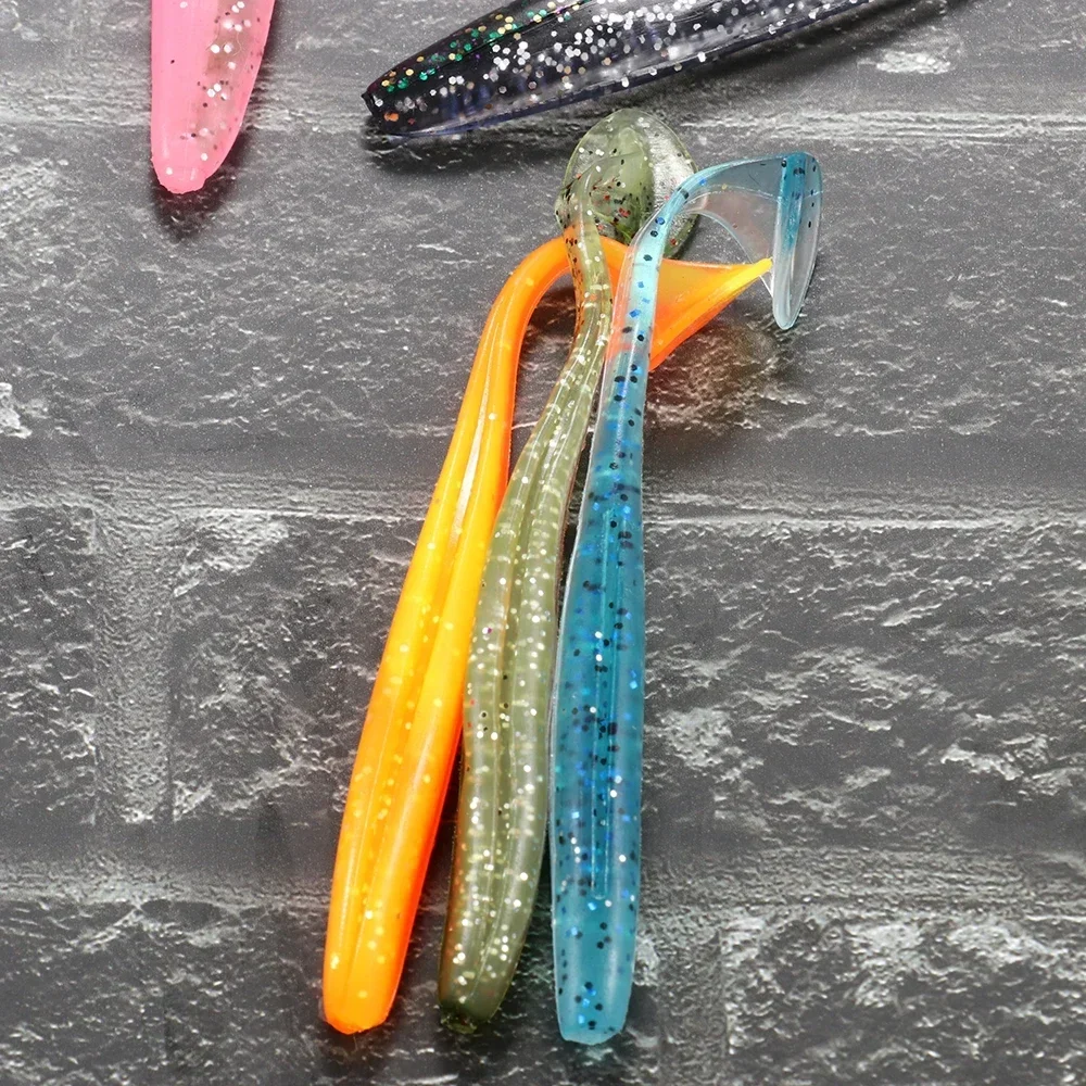 Swimbait con cabeza de jig - Cola ahorcaspado para carpa - imagen 5