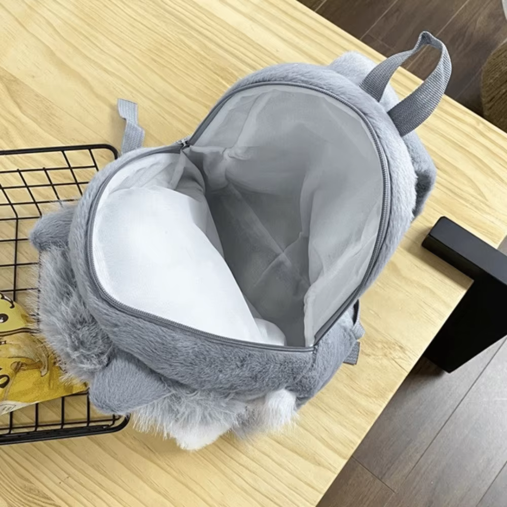 Mochila Anime de Gato con Cremallera – Correa Ajustable para Uso Diario - imagen 5