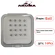 Anzuelo Jig Head con bola redonda para vinilo y gusanos blandos