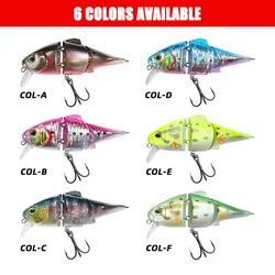 Jackail Mikey 72 swimbait articulado para lucio y trucha