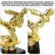 Trofeo de oro artesano para taekwondo, pequeña copa dorada - imagen 2