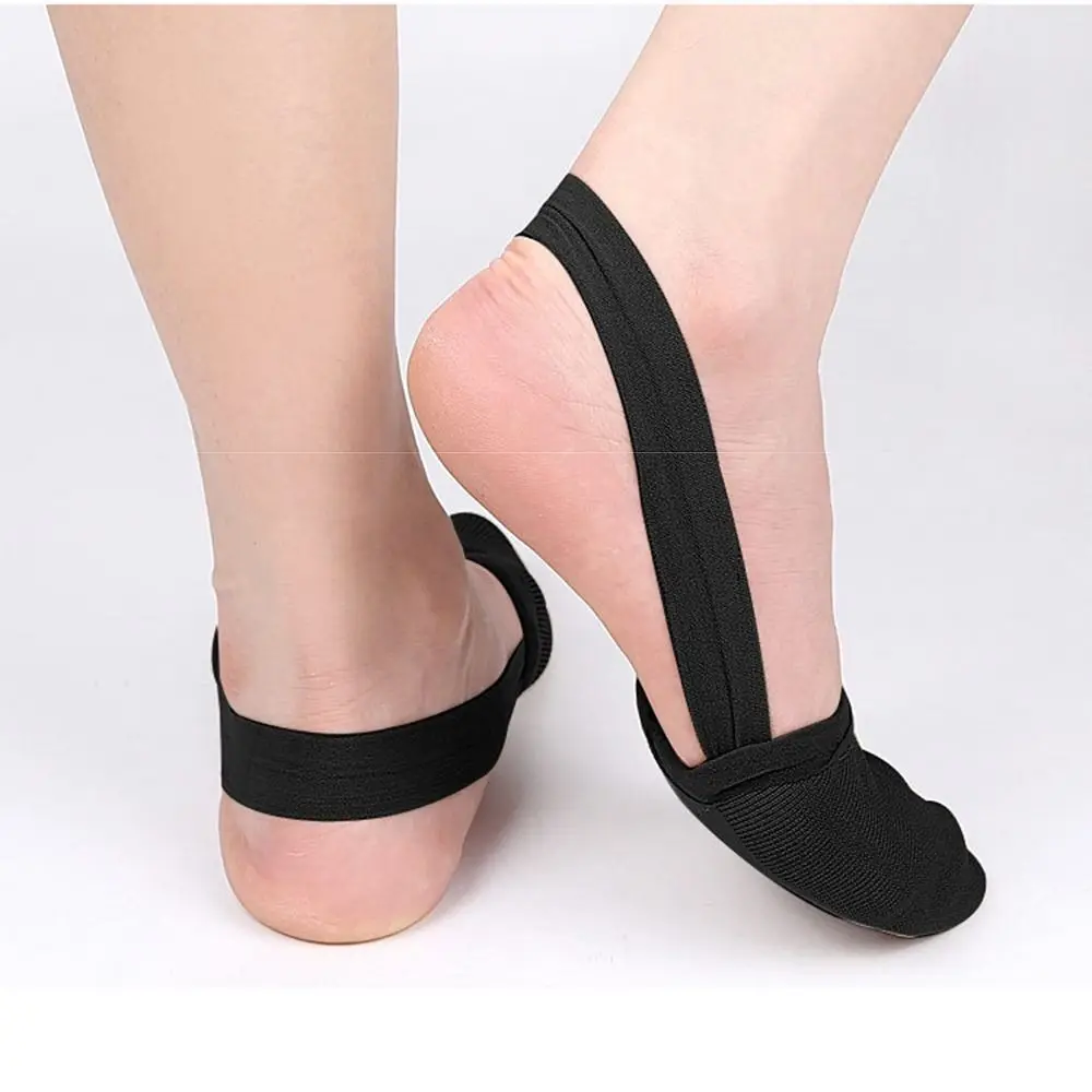 Zapatillas gimnasia rítmica transpirables de punto suela antideslizante