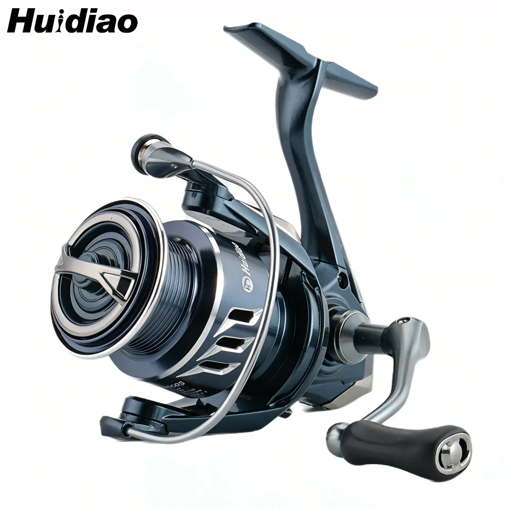 Huidiao Carrete Spinning Ligero con Freno Suave