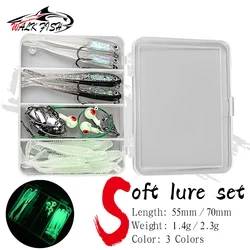 Cebo Swimbait Cola de Paleta Walk Fish con anzuelo integrado