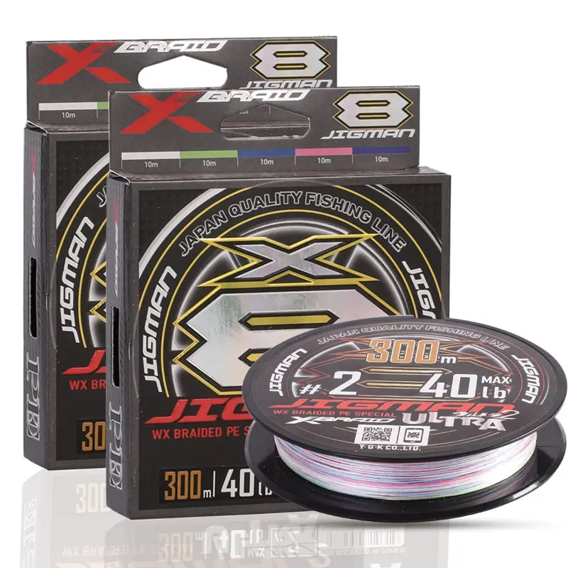 XBraid Jigman ULTRA X8 PE – Trenzado multicolor de alta resistencia para mar - imagen 5