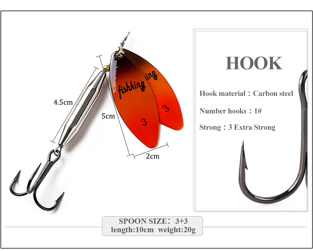 FTK señuelo de pesca completo