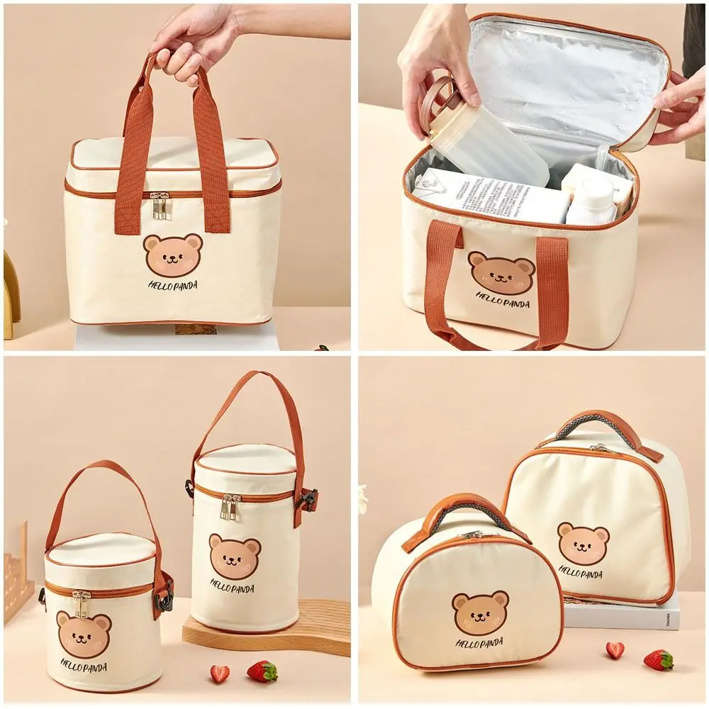 Bolsa Térmica Impermeable Portátil Gran Capacidad con Diseño de Oso - imagen 4