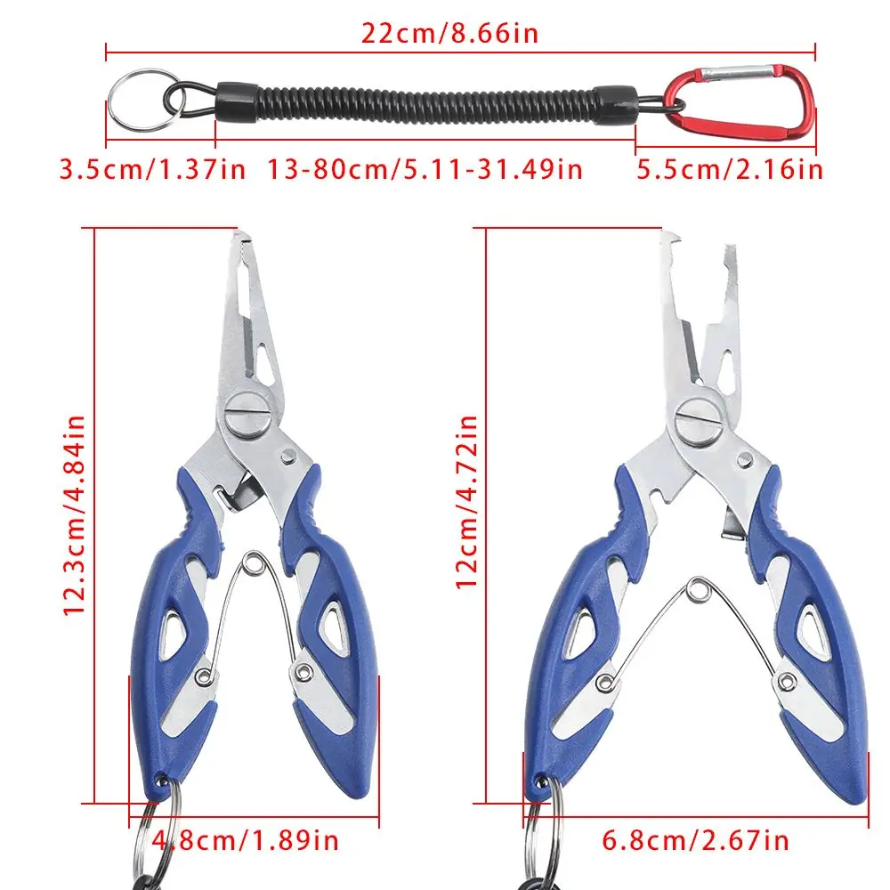 Alicates de pesca multifunción acero inoxidable removedor de anzuelos - imagen 4