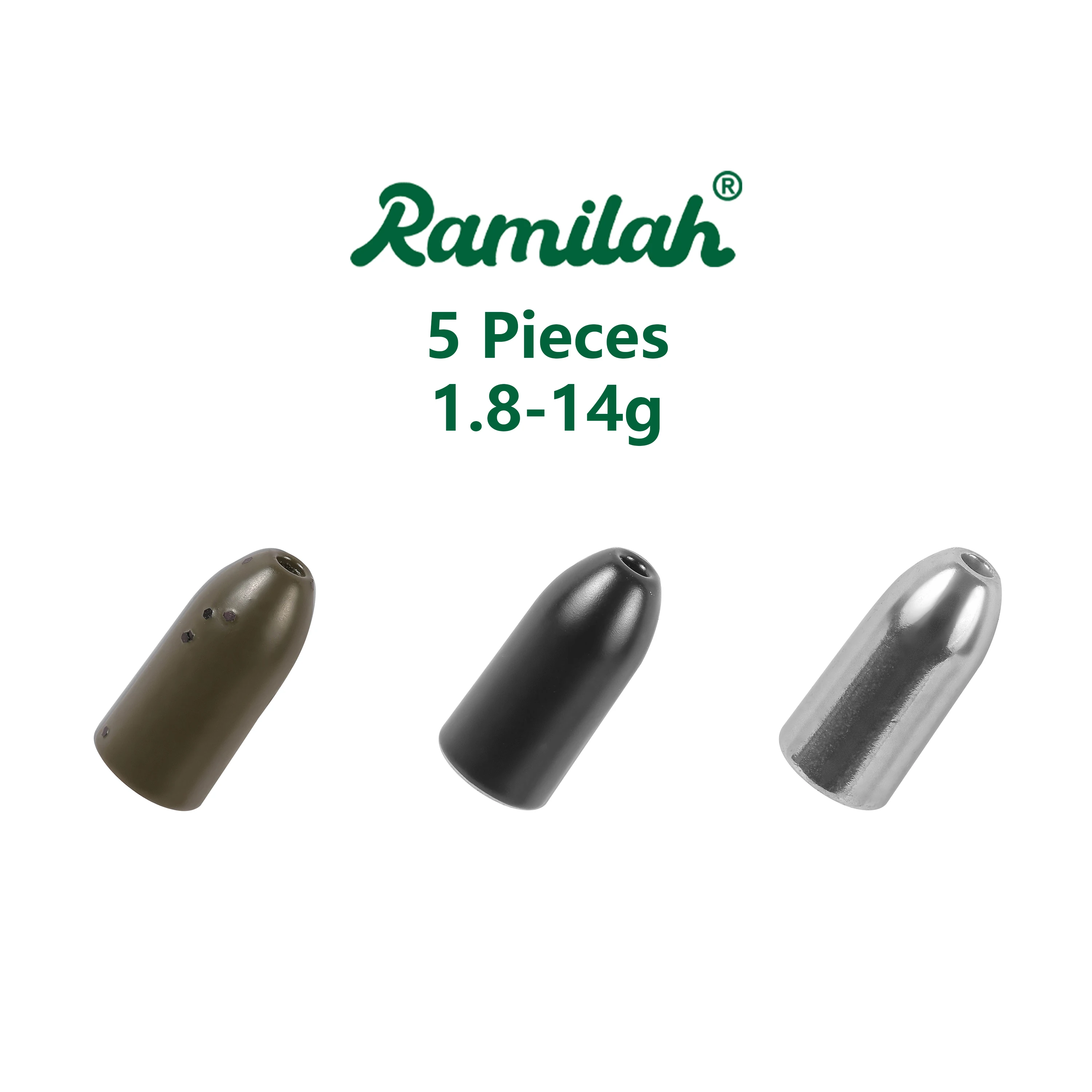 Pesas de tungsteno para vinilo con gusano 1,8 g a 14 g - imagen 3