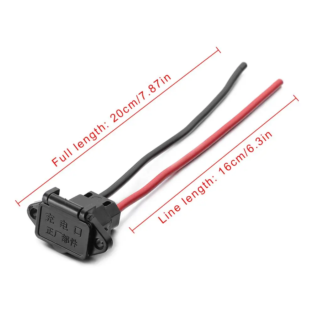 Conector de coche eléctrico para carga de e-bike
