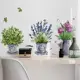 Pegatinas de pared con flores en acuarela para cocina y hogar - imagen 3