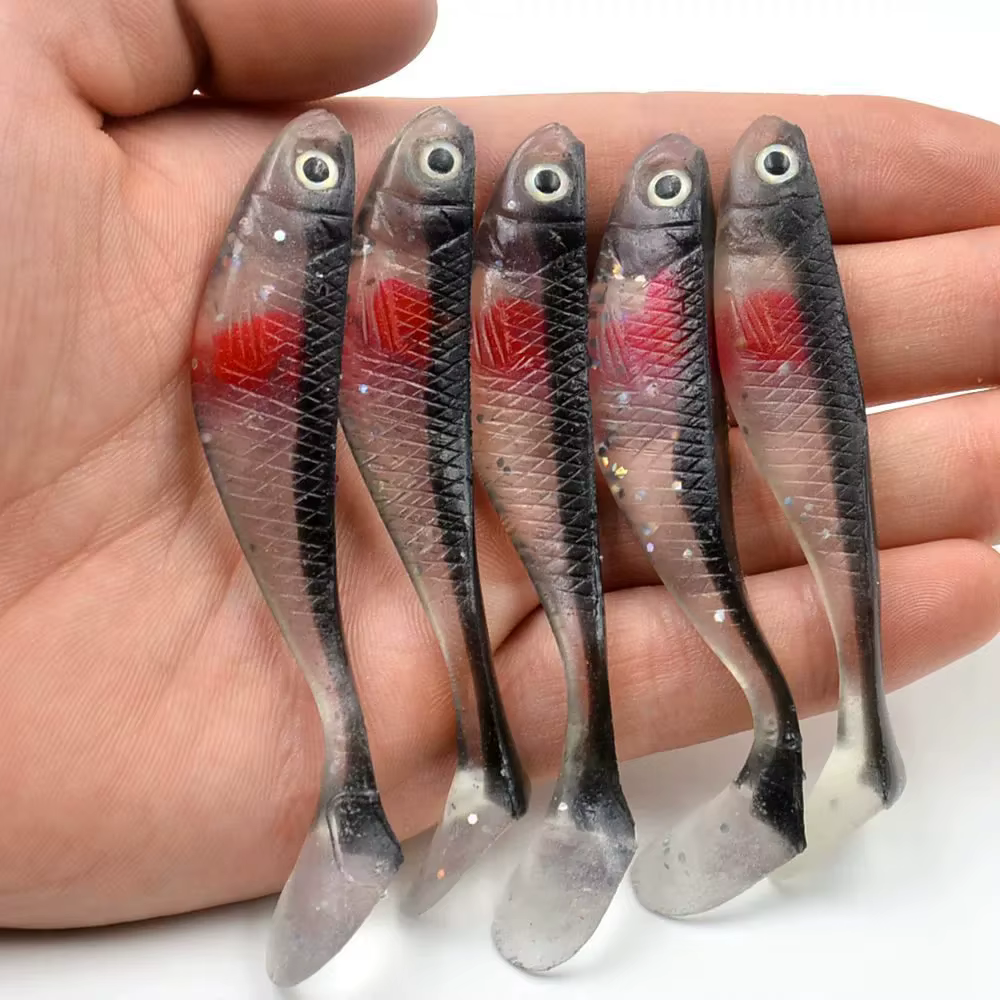 Vinilos Carpa 8 cm 5,3 g – Señuelos Blandos Silicona - imagen 5