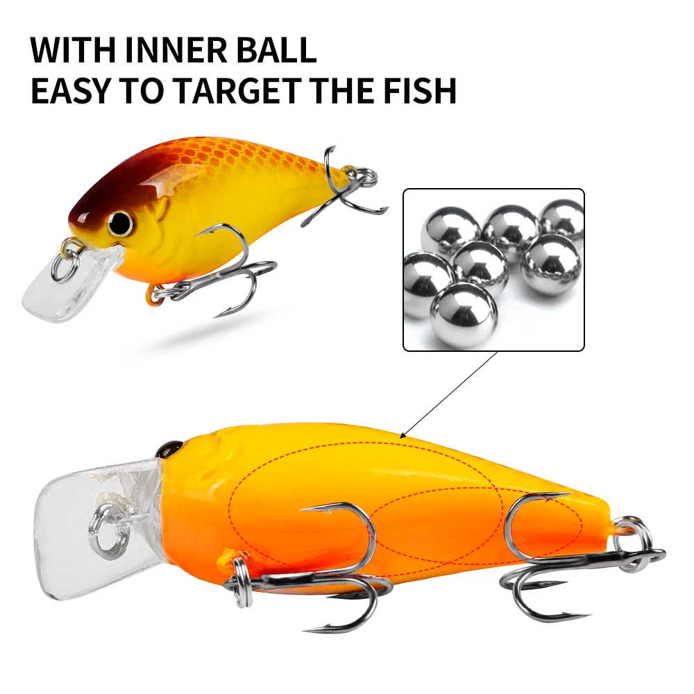 Proberos Crankbait flotante tipo jerkbait para trucha y lubina - imagen 5
