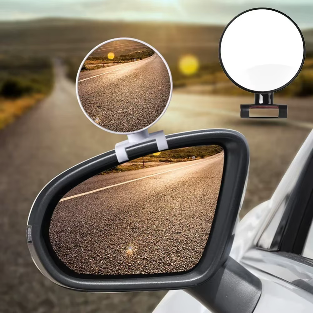 Espejo Retrovisor Auxiliar Gran Angular para Coche – Rotación 360° - imagen 5