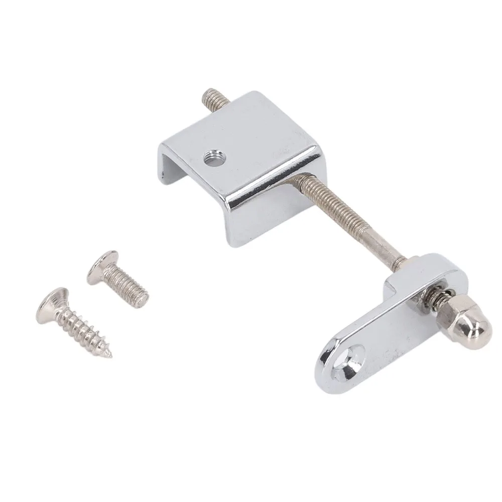 Soporte de montaje plateado con tornillo para pickguard mandolina - imagen 2