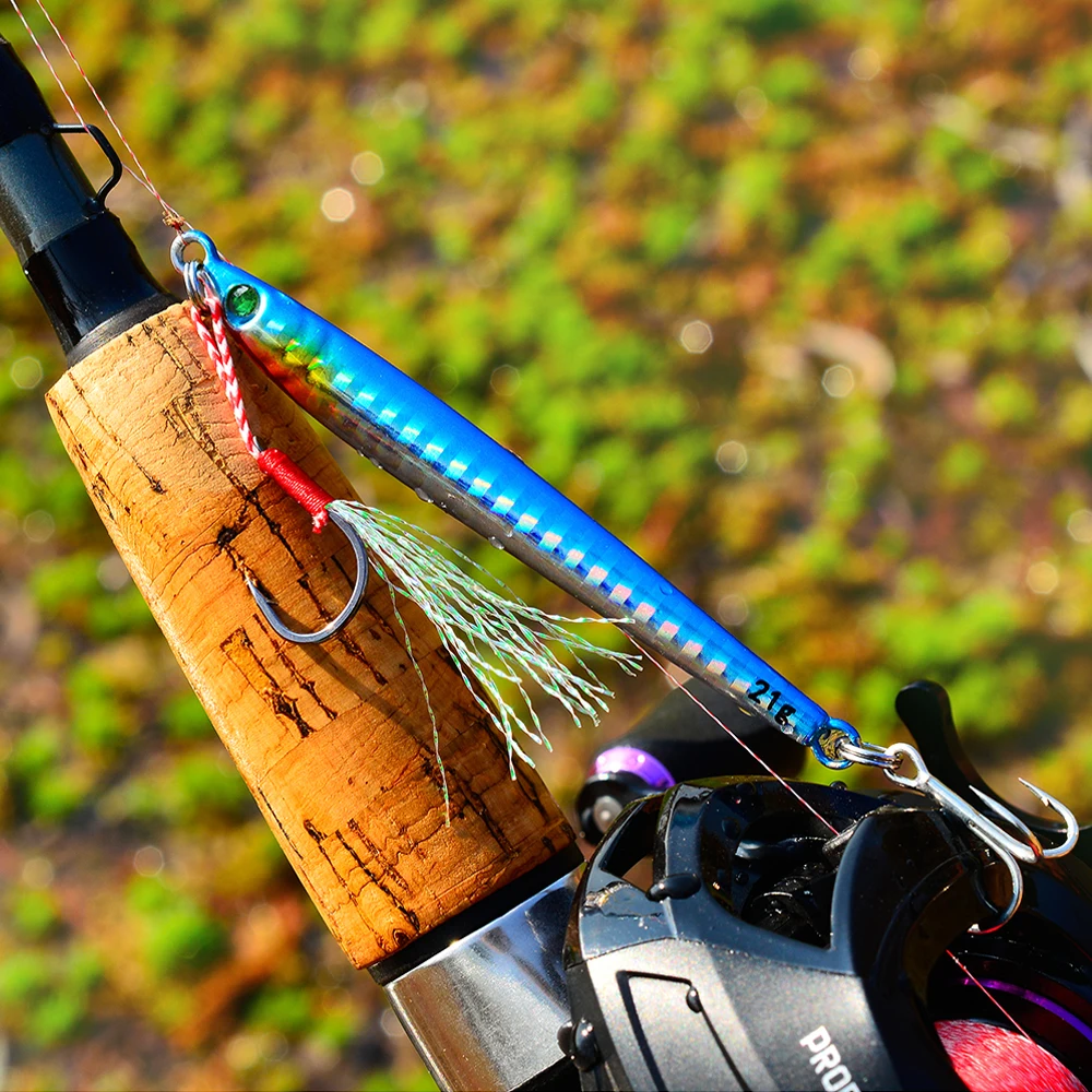 Señuelo jig metálico PRO BEROS de buceo – para lubina y trucha - imagen 3