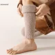 Rodilleras térmicas de terciopelo Coral para invierno y esquí - imagen 3