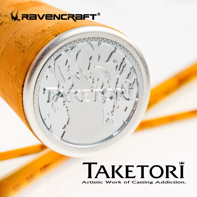 Caña de pescar carbono Ravencraft Take Tori – Spinning para corriente - imagen 4