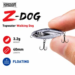Kingdom Z-Dog Señuelo Stickbait de Superficie para Lucio - Walking Dog