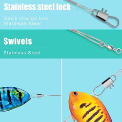 Jig Heads Inox FishTrip con Manguitos Crimp para jigging