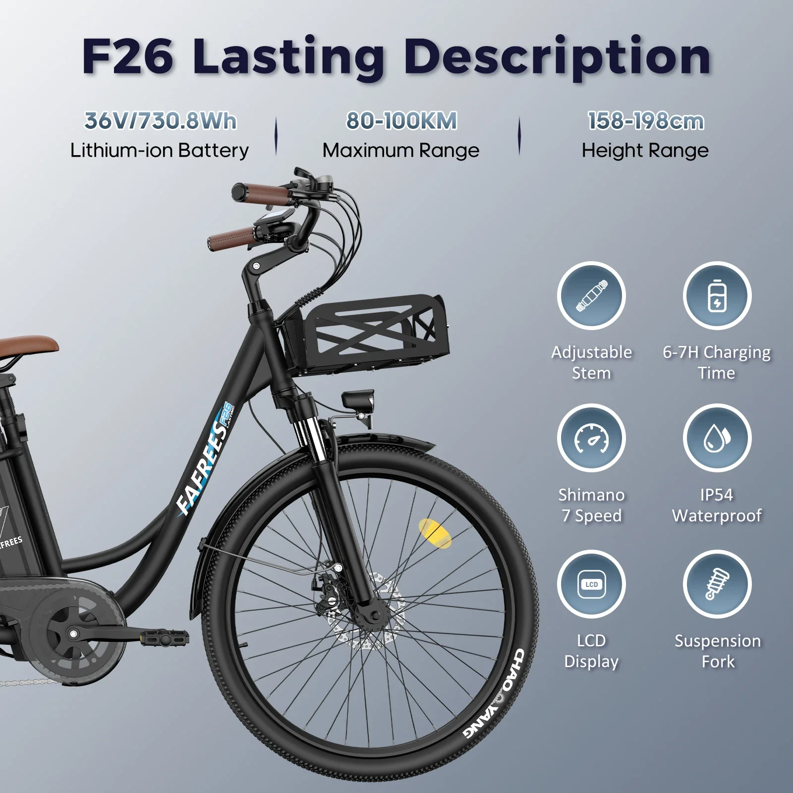 Cuadro y ruedas de la FAFREES F26