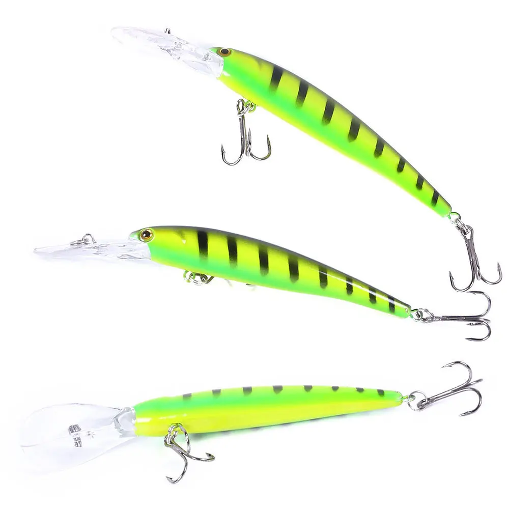 Señuelo wobbler minnow láser de lengua larga – Crankbait - imagen 3