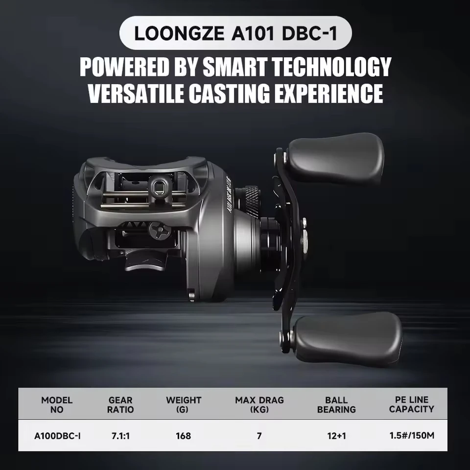 LOONGZE Airlite BFS de perfil bajo, freno electromagnético CNC - imagen 2