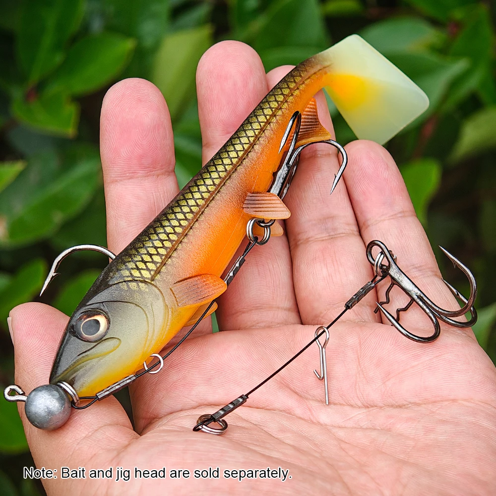 Spinpoler Antler Stinger Rig anzuelo triple en T para vinilos - imagen 2