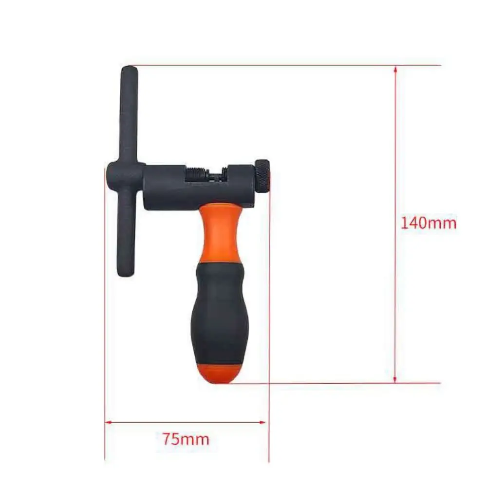 Extractor de pasadores de cadena en negro y rojo