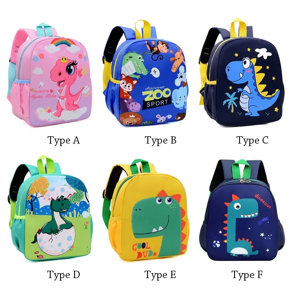 Mochila de dinosaurios de dibujos animados para estudiantes - imagen 3