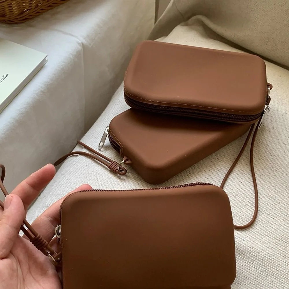 Bolsa flexible de silicona para llevar en el bolso