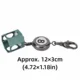 Soporte de tiza retráctil para taco de billar octogonal ligero - imagen 4