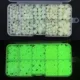MNFT Cuentas luminosas verdes para topeadores: redondas y ovaladas - imagen 3
