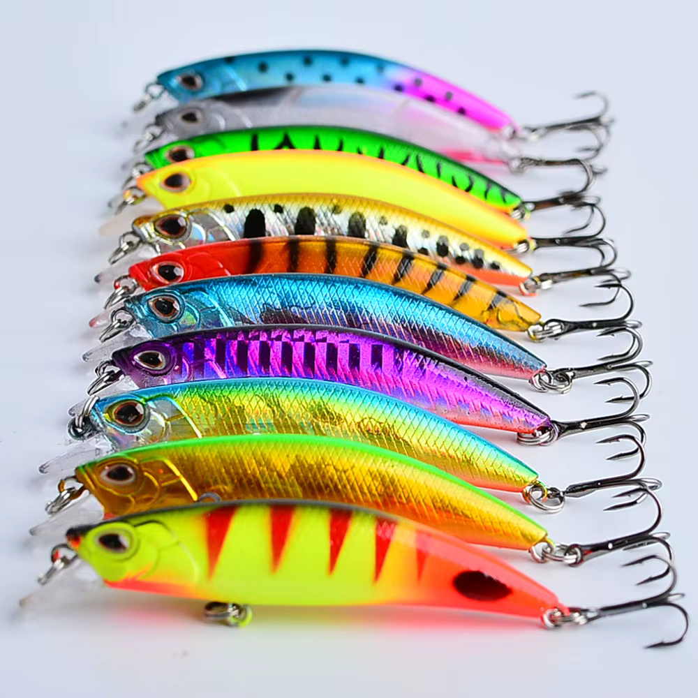 Señuelo Minnow hundible – Cebo duro artificial para lubina y lucio