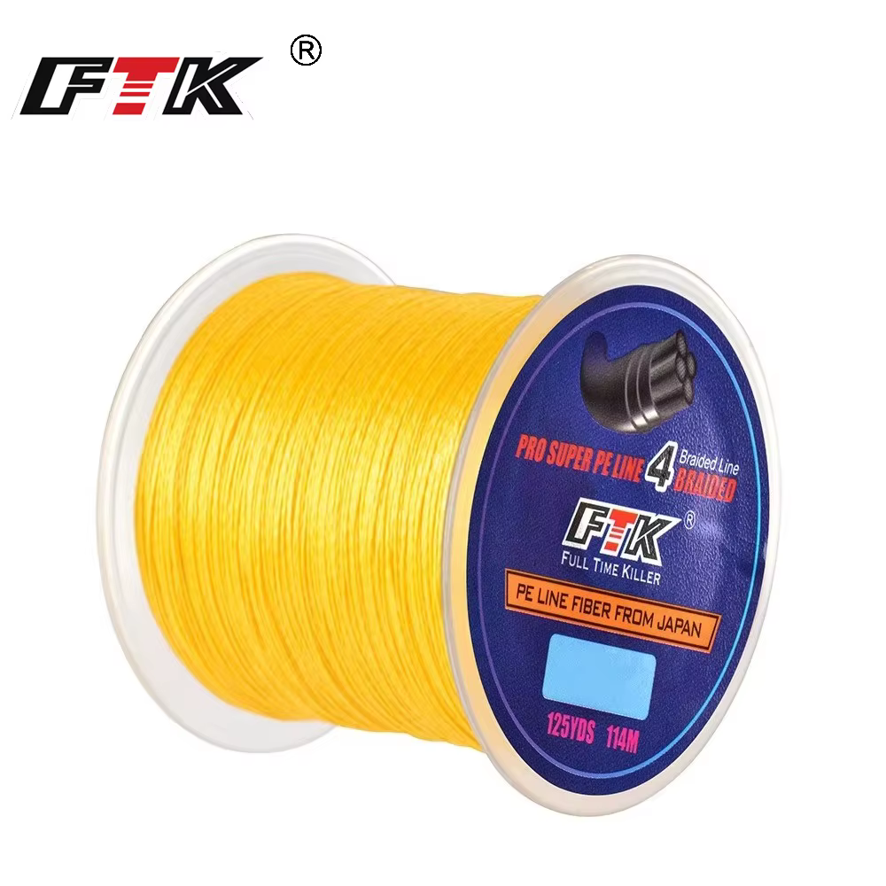 FTK 114M Hilo trenzado Dyneema 8-60 lb agua dulce