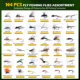 Goture Moscas artificiales para pesca con mosca – Trucha y carpas - imagen 5