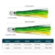 ShareShark señuelo pulpo acrílico para marlin y atún aguas profundas