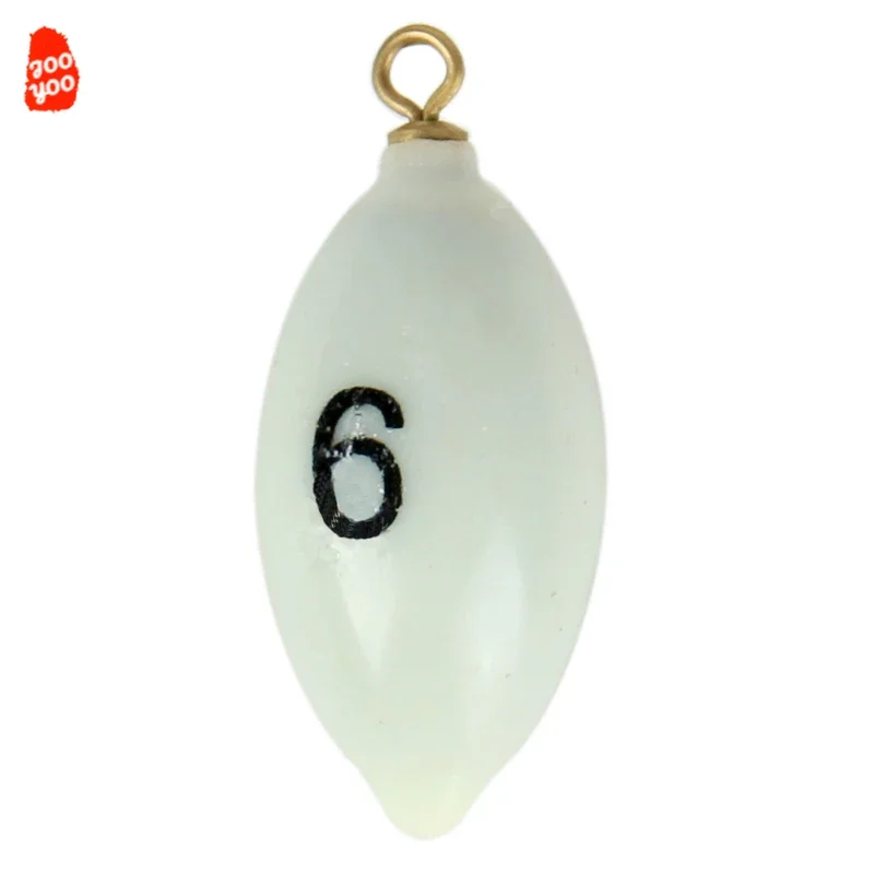 Colgante Luminoso de Plomo para Pesca – Lágrima de Oliva - imagen 4
