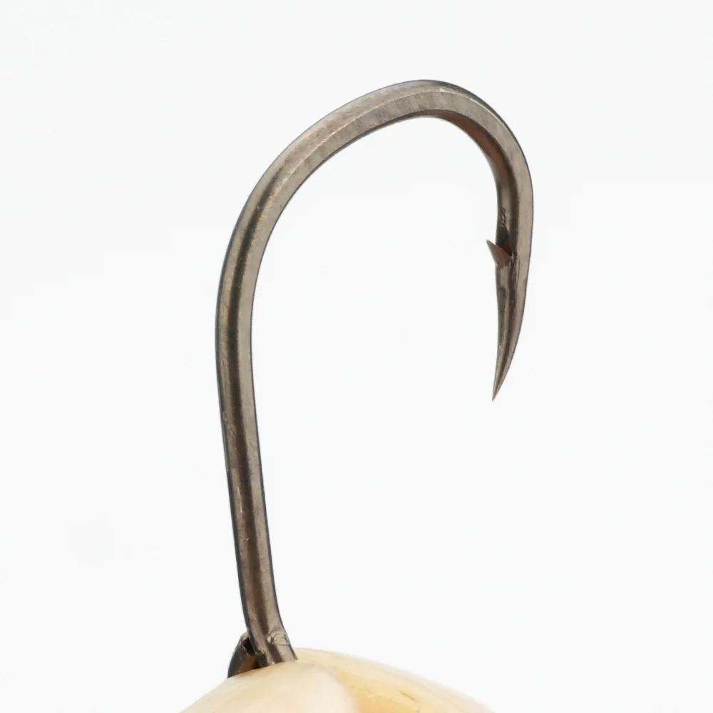 Anzuelos con ojo Hirisi 8001 PTFE, acero carbono inox afilado - imagen 3