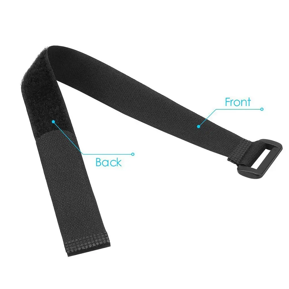 Bridas autoadhesivas para bicicleta con gancho y bucle reutilizables