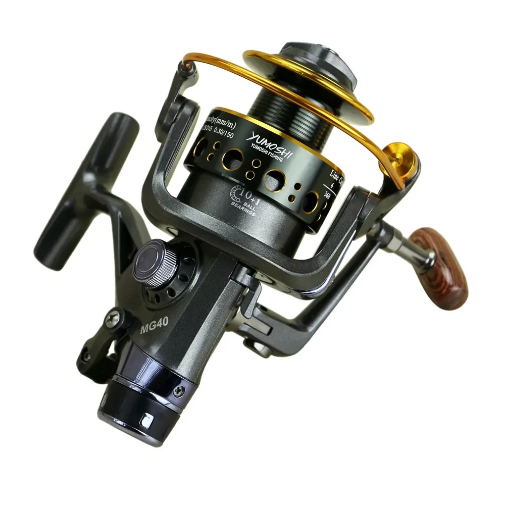 Carrete Spinning 5.2:1 – 10+1 rodamientos 10kg arrastre carpa - imagen 2