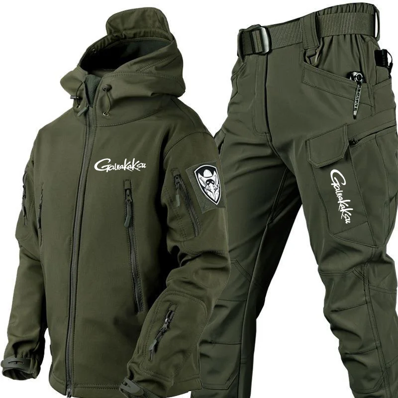 Chaqueta acolchada camuflaje para pesca exterior en otoño/invierno - imagen 2