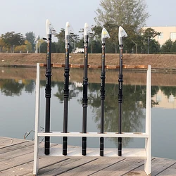 Caña Telescópica Surfcasting Carbono – Spinning y Lanzamientos Largos