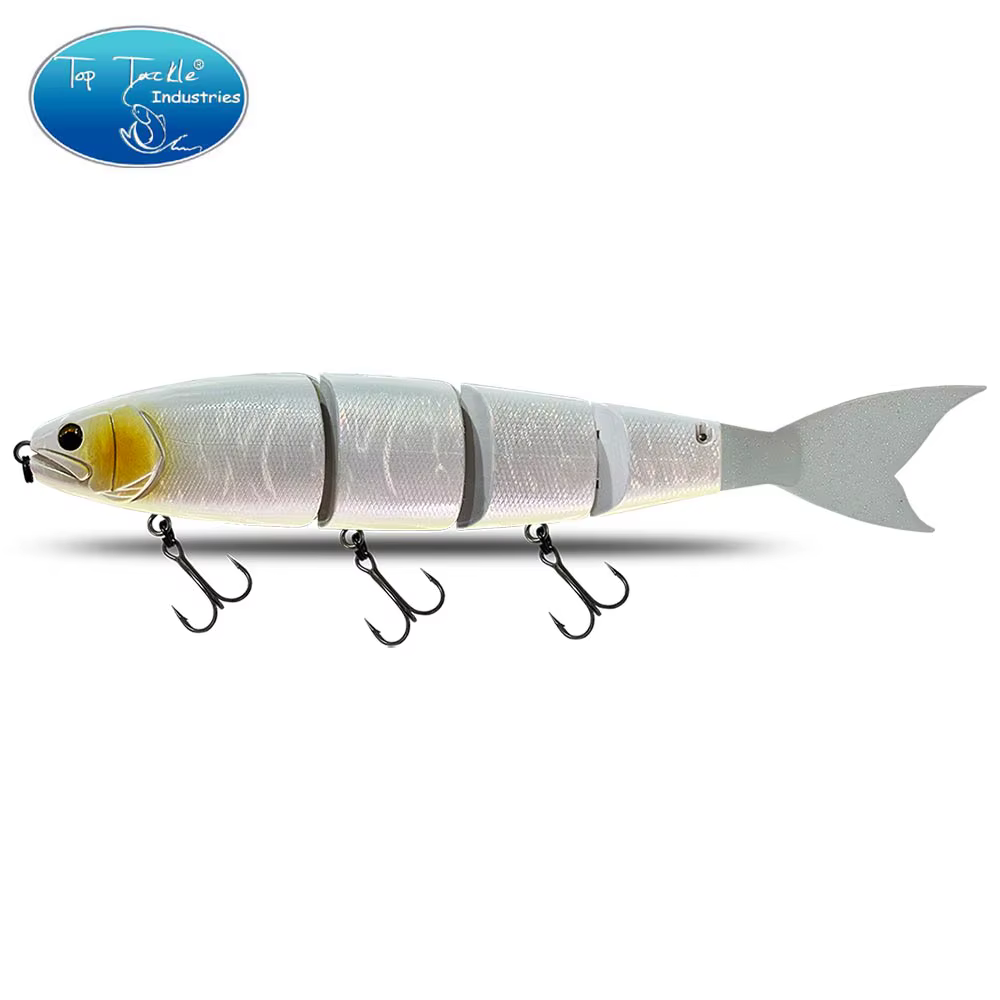 Señuelo articulado flotante para lucio 300 mm, cuerpo duro - imagen 4