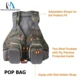 Chaleco de pesca con mosca MAXIMUMCATCH transpirable ajustable - imagen 4