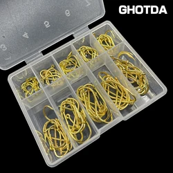Ganchos Circle Hook Carpa – Acero carbono con púas